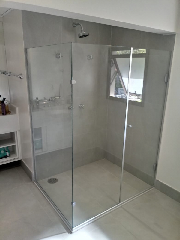 Box de Vidro de Abrir para Banheiro Valores Bairro dos Casas - Box de Vidro para Banheiro São Bernardo do Campo