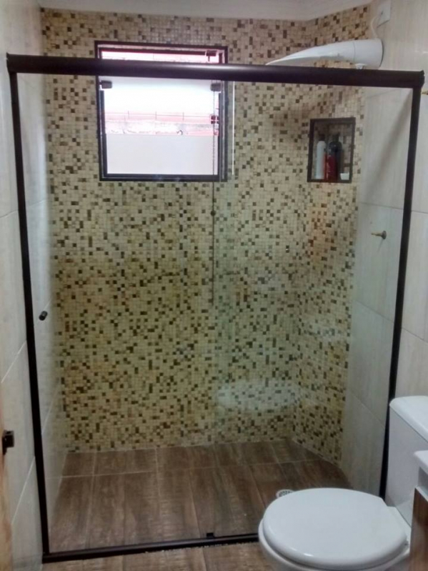 Box de Vidro de Correr para Banheiro Preço Vila Floresta - Box de Vidro sob Medida para Banheiro