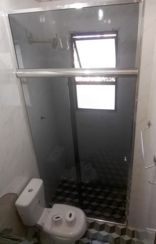 Box de Vidro sob Medida para Banheiro Valores Ribeirão Pires - Box de Vidro de Abrir para Banheiro
