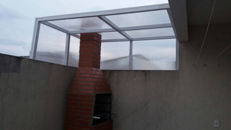 Cobertura de Vidro para Apartamento Orçamento Jardim Santo Antônio - Cobertura de Vidro