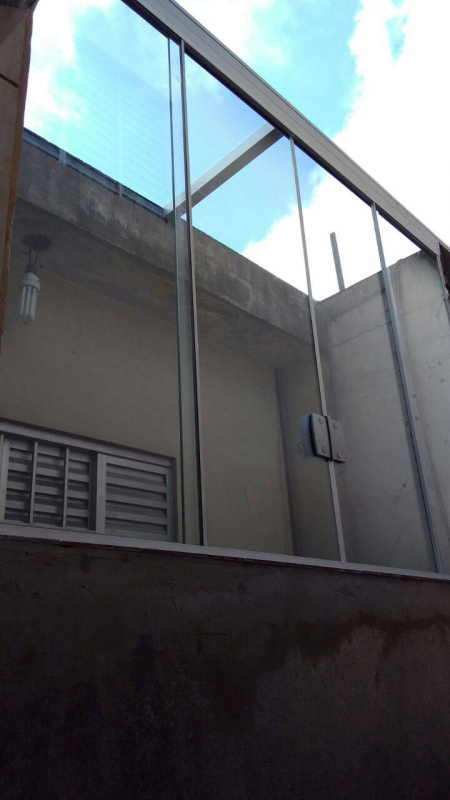 Cobertura de Vidro para Apartamento Vila Mercedes - Cobertura de Vidro Retrátil