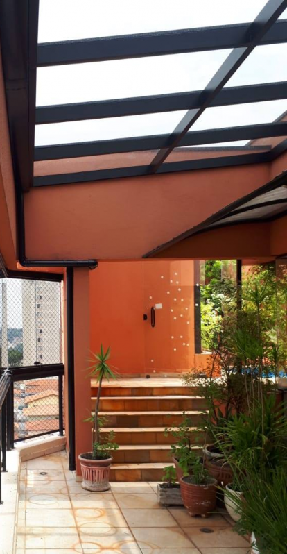Cobertura de Vidro para Varanda Orçamento Jardim Vila Rica - Cobertura de Vidro para Apartamento