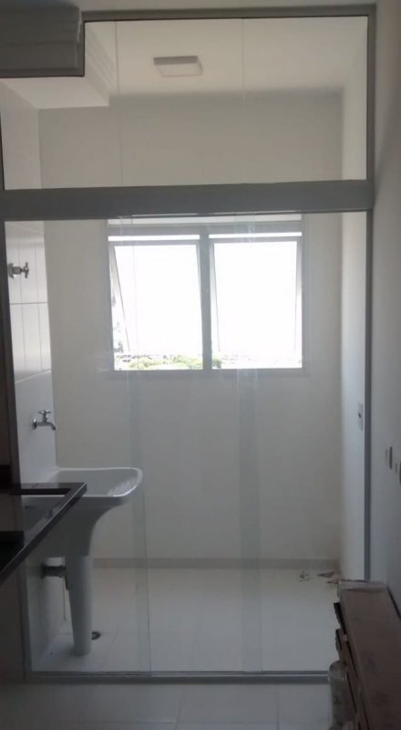 Divisória de Vidro Temperado Vila Bocaina - Divisória de Vidro para Apartamento