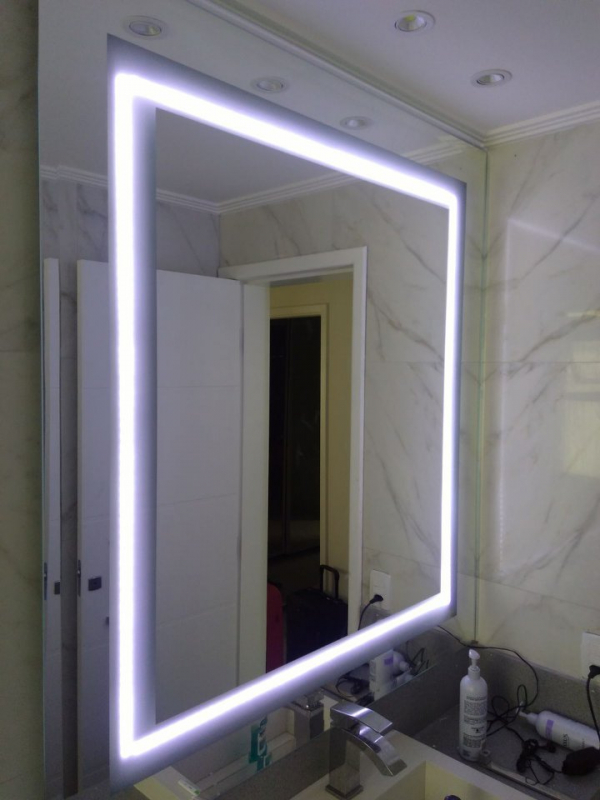 Espelho com Led Manutenção em Geral Jardim Alvorada - Espelho para Banheiro