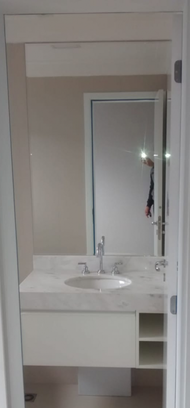Espelho para Banheiro Preços Parque das Garças - Espelho Decorativo