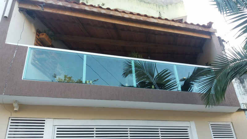 Fechamento de Vidro para Varanda Preços Barro Branco - Fechamento de Sacada São Bernardo do Campo