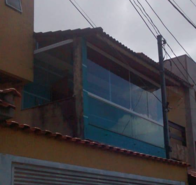 Fechamento Sacada de Vidro Preços Assunção - Fechamento de Sacada São Caetano do Sul