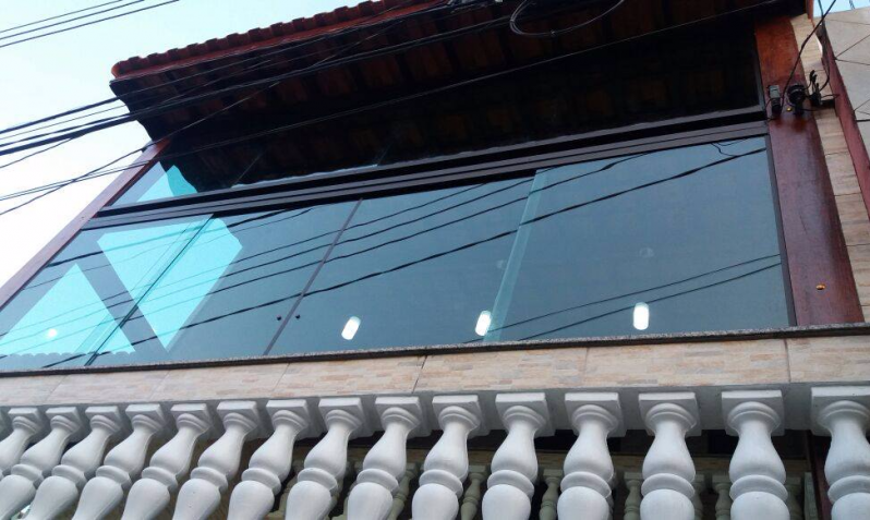 Fechamento Sacada de Vidro Valor Vila Aquilino - Fechamento de Varanda de Vidro