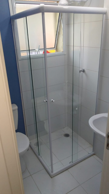 Instalação de Box de Vidro para Banheiro Valores São José - Instalação de Cobertura de Vidro