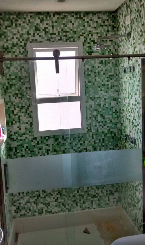 Orçamento de Box de Vidro Elegance para Banheiro Jardim Guaripocaba - Box de Vidro de Abrir para Banheiro