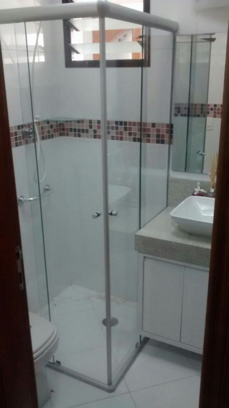 Orçamento de Box de Vidro para Banheiro de Apartamento Cata Preta - Box de Vidro para Banheiro São Caetano do Sul