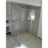 box de vidro de abrir para banheiro valores Vila Augusto