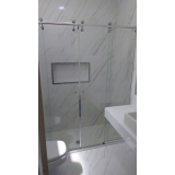 box de vidro elegance para banheiro preço Ferrazópolis