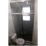 box de vidro sob medida para banheiro valores Araçaúva