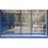 divisória de vidro para clínica Vila Magini