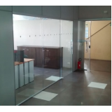 divisória de vidro para escritório São Bernardo