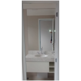 espelho para banheiro preços Vila Magini