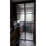 instalação de box de vidro para cozinha preços Vila Duzzi