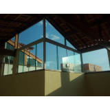 instalação de fachada de vidro preços Nova Mauá