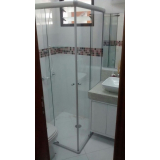 orçamento de box de vidro para banheiro de apartamento Cerâmica